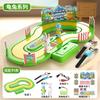 Juego interactivo educativo de carreras con simulación de pista de inducción inalámbrica eléctrica somatosensorial para niños, juguete para niño, regalo de Año Nuevo