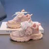 Zapatillas para niñas para primavera y otoño 2026, nuevos zapatos de primavera y otoño para niños con suelas suaves, zapatos de papá para niños mayores, zapatos casuales para bebés niñas