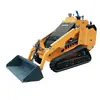 Retroescavadeira compacta de esteira Demolição interna Canteiro de obras Empilhadeira pequena multifuncional Retroescavadeira compacta de esteira