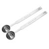 Cuchara Medidora de Acero Inoxidable de Fábrica de Origen 7.5 ml con Escala Cuchara Medidora de Polvo de Café Cuchara Medidora de Control de Sal y Condimentos para Cocina Polvo de Leche
