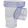 Codo de PVC 110 T Directa para Tubo de Alcantarillado 75 Accesorios 50 Codo Recto Sifón en P 160 200 Accesorios para Tubo de Drenaje