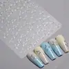 Pegatina para Uñas de Estrella de Cinco Puntas Hueca Adhesiva Plana Versátil Estrella de Cinco Puntas Pegatina para Uñas DIY Joyería Dh569