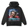 Nueva sudadera con capucha pesada lavada de otoño e invierno de Nirvana Cobben para hombre y mujer, sudadera con capucha de moda para parejas de comercio exterior