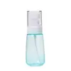 Frasco refilável spray de pressão 30/60/100ml, frasco spray de desinfetante de álcool portátil para viagem, frasco pequeno de hidratação cosmética