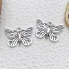Accesorios de Joyería de Zinc DIY en Plata de Tíbet, Plata Antigua, Mariposa, Perro, Caballito de Mar, Conejo, Búho Colgantes para Pulseras, Collares y Dijes