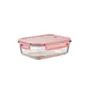 Fiambrera de Vidrio para Microondas, Caja de Almacenamiento de Alimentos de Vidrio de Borosilicato de Alta Calidad al por Mayor, Venta Directa de Fábrica Caja Rectangular de Vidrio para Comida