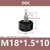 Perilla de pin giratorio DGC para equipo de fitness, émbolo de pin, columna de posicionamiento dividida, pin de indexación, pasador de tope cilíndrico 16
