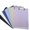Portapapeles Plano de Plástico Simple y Colorido Tamaño A4, Carpeta de Archivo tipo Pad Colgable, Tablero de Lectura de Plástico, Tablero de Escritura de Color Sólido
