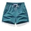 Novos Shorts de Três Pontos para Homens, Secagem Rápida, Calças Esportivas Casuais de Três Pontos Soltas para Homens, Calças de Praia Finas de Seda de Gelo Transfronteiriças, Pedir