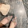 Sapatos Mocassins Versáteis da Moda Sapatos Rasteiros Rasos para Mulheres 2025 Primavera e Outono Novo Solado Macio Bico Fino Estilo Fada Sapatos Delicados