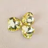 100 Peças Strass Cristal Pontiagudo Coração de Pêssego Strass de Vidro para Decoração de Celular Roupas Acessórios de Tiara Joias Strass Formato de Coração