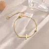 Nova Pulseira de Aço Titânio da Moda para Mulheres, Joia de Mão de Luxo Leve, Pulseiras de Casal Coreanas de Alta Qualidade, Coleção de Pulseiras Femininas