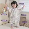 Saco de Dormir Aegtesol para Bebê em Algodão Puro, Manga Removível, Pernas Separadas, Universal para Todas as Estações, Colcha Anti-Chute para Crianças, Macacão de Bebê para Primavera e Verão