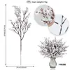 Haste Única de Flor Artificial Gipsofila com Tecido de Seda, Arranjo de Flores Colorido para Decoração de Sala de Estar em Casa, Atacado Transfronteiriço