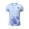 Nueva Ropa de Bádminton Hombres Mujeres Verano Ropa Deportiva Top de Competición Manga Corta Estudiante Niños Secado Rápido Ropa de Entrenamiento 3332