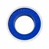 Cinta de Materia Prima Personalizada 12 mm * 0.075 mm * 10 m 56/30 Núcleo Azul Carcasa Blanca Versión Grabada Cinta de Materia Prima para Exportación