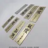 Maquinaria de Serigrafía Personalizada Equipo para Muebles Logotipo Personalizado Placa de Aluminio Placa de Nombre Elegante Señal de Corrosión de Acero Inoxidable Personalizada