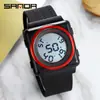 Reloj Electrónico de Moda para Niños Sanda Reloj Electrónico Deportivo Luminoso para Exterior para Estudiantes de Secundaria Reloj de Pulsera Electrónico para Hombre al Mayoreo