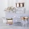 Set de Botellas de Crema de Agua Hombro Redondo 120ml100ml40ml50g30g Esencia Loción Corporal Botella Se Puede Imprimir