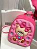 Mochila infantil con dibujos animados en 3D, moderna, para guardería, con diseño de unicornio de EVA y cáscara de huevo.