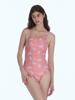 [Estilo Hermanas] Traje de Baño de una Pieza Triángulo de Competición para Mujer, Entrenamiento Deportivo Profesional, Sexy Espalda Descubierta para Baño en Aguas Termales