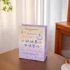 Nueva Bolsa de Regalo de Texto Cachorro Literatura Linda Bolsa Tote de Regalo Bolsa de Cartón Engrosado para Regalar Bolsa de Almacenamiento de Regalo