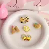 Goma para el pelo dulce coreana para niños, banda para el pulgar con diseño de animal y flor, no daña el pelo, lindo juego de diademas para bebé