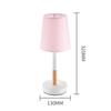 Lámpara de Mesa Táctil Exclusiva Transfronteriza Lámpara de Noche Enchufe Recargable Lámpara de Mesa Decorativa Dormitorio Tela Decorativa Lámpara de Mesa de Atmósfera