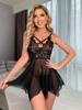 Gao Yuanxiang, suministro transfronterizo, comercio exterior, lencería sexy para damas, camisón de malla de encaje, venta al por mayor