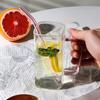 Vaso de Vidrio Cuadrado con Tapa y Asa de Bambú, Vaso con Popote de Gran Capacidad, Vaso Doméstico para Té de Leche y Jugo, Al por Mayor en Stock