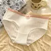 Roupa íntima de algodão antibacteriana 7A cintura feminina doce verão japonês fina sexy calcinha de estudante atacado