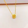 Nuevo Collar Colgante Trendy 5201314 Ojo de Gato Hielo Triturado Cadena para Clavícula de Mujer de Lujo Ligero Gama Alta Venta al por Mayor