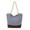 Yuezhi 2026 bolso de playa a rayas para mujer de principios de otoño, bolso de hombro para debajo del brazo, bolso de hombro informal de gran capacidad para mujer