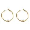 Pendientes Dorados Estilo Vintage Mid-Century Brillantes Pendientes Elegantes de Moda Europeos y Americanos Pendientes de Alta Gama para Ropa de Trabajo