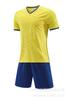 Conjunto de Uniforme de Futebol Infantil Alunos do Ensino Fundamental Esportes Meninos e Meninas Competição Esportiva Uniforme de Equipe Treinamento Camisa Impressão Impressão de Camisa