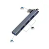 Estación de Acoplamiento 4 en 1 USB 3.0 en Stock Hub Multifunción Unidad USB Externa Teclado Ratón Convertidor Universal