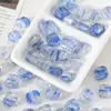 Cristal Gradiente Irregular Vidrio Cepillado Cubito de Hielo Cuentas Sueltas Pulsera DIY Hecha a Mano Collar Accesorios de Joyería Materiales Hilo