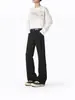 Jeans de calle americanos desgastados para hombre, marca de tendencia nicho de otoño, pantalones rectos holgados de corte limpio