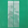 Bolsa larga sellada 11*100 bolsa delgada autosellable bolsa de plástico pe transparente bolsa de sellado con tira bolsa de embalaje tipo cinturón de lámpara
