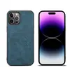 Denior es Adecuado para Funda de Teléfono con Patrón Retro de Doble Tarjeta para iPhone15Promax y Funda de Cuero Anticaídas para Apple 14Plus