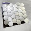 Mosaico telha hexagonal Placa de plástico de alumínio adesivo de parede nórdico auto-adesivo cozinha banheiro banheiro fundo parede decoração de casa materiais de construção