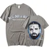 Camiseta con Estampado Gráfico de Cazador Estilo Drake Talla Europea Hombre;camiseta