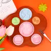 Serie Espacial Molde para Galletas 3D Simulación Cortador Estampador de Galletas DIY Material de Grado Alimenticio Fácil de Limpiar