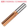 Deke Jin Gong 1H7X15X50/20H7X60X100L (55 graus) Vendas por atacado de alargador de ranhura reta de aço de tungstênio