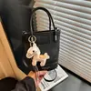Moda Transfronteriza Versátil Bolso de Mano para Viajes Diarios y Salidas Nuevo Estilo Primavera 2026 Bolso de Hombro Único Bolso Cubo de Gran Capacidad