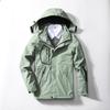 Chaqueta polar tres en uno para hombre, estilo nuevo de invierno 2020, resistente al viento, impermeable y con capucha.