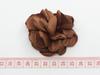 0262 fabricantes versión coreana de tela con borde quemado pieza de flor grande repujada paquete de materiales para anillo de pelo horquilla DIY hecho a mano pieza de flor