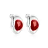 Pendientes Originales con Forma de Huevo de Serpiente Simples Versátiles Moda Retro Diseño de Lujo Ligero Pendientes de Gama Alta Collar