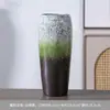 Forno de Sentido Avançado Cerâmica Mudança Vaso Europeu e Americano Luxo Leve Casa Flor Artificial Flor Seca Ornamento de Flores Vaso de Cerâmica Vintage Decoração Ornamentos