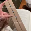 Venta al por mayor del fabricante Xiaohongshu Pulsera de Jade de Trébol de Cuatro Hojas Azul Natural Raro con Incrustaciones de Plata S925, Alto Valor Estético